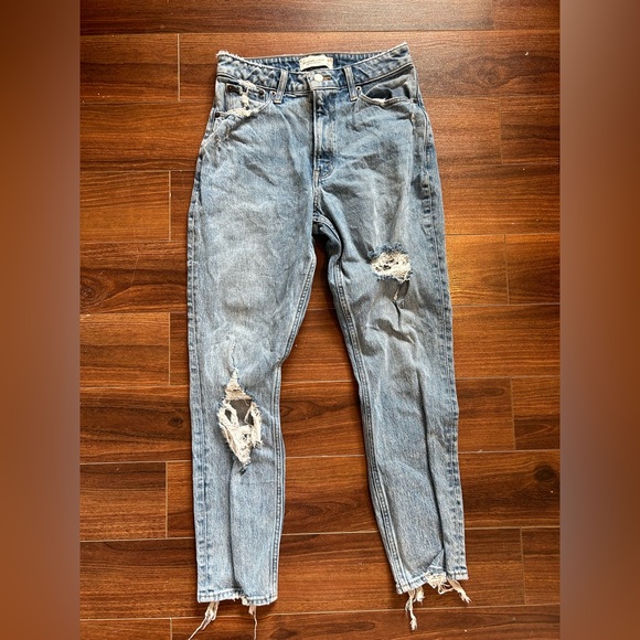 Abercrombie & Fitch Denim - Abercrombie & Fitch Curve Love Mom Jeans